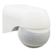 Detector de Movimiento IR y crepuscular Superficie Pared 180g IP44 Blanco