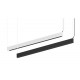 Luminaria Colgante Aluminio Lineal SKYPROFIL LED 53W 1230mm Optica, Ilumina por arriba y por abajo (UP & DOWN)