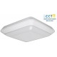 Plafón LED superficie Cuadrado 18W IP66 CCT seleccionable