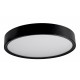 Plafón LED superficie Redondo 570mm Negro 55W