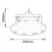 Campana LED UFO PRO 100W 15000Lm, driver Meanwell