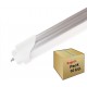 Tubo LED T8 1500mm Aluminio 24W Conexión Un Lateral, Pack 10ud x 9,90€