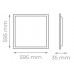 Panel LED Backlight 600X600mm 40W Marco Blanco UGR19 PRO, + Kit Emergencia