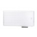 Panel LED Backlight 600X1200mm 45W 8600Lm Marco Blanco CCT Seleccionable, con cable de alimentación de 1,5 m