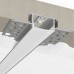 Perfil Aluminio Empotrar integración obras, para tiras LED hasta 32mm, barra 2 Metros - completo-