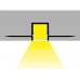 Perfil Aluminio Empotrar integración obras, para tiras LED hasta 9mm, barra 2 Metros - completo- (a 7,50€/m)