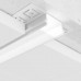 Perfil Aluminio Empotrar integración obras modelo B, para tiras LED hasta 20mm, barra 2 Metros - completo- (desde 8,00€/m)