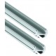 Perfil Redondo aluminio anodizado 19mm para tiras LED, 6mts (2 tramos de 3 metros)