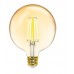 Lámpara LED Globo G125 Gold E27 Filamento 6W 806lm CCT Wifi+Bluetooth, para Smartphone y control voz