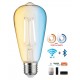Lámpara LED Edison ST64 Clara E27 Filamento 6W 850lm CCT Wifi+Bluetooth