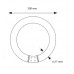 Tubo LED circular G10q 300mm 20W Blanco Frío