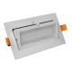 Foco Rectangular empotrar LED Samsung 15W IP65 185x100mm Flicker Free