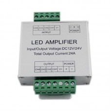 Amplificador para tira Led RGB+W 24A DC12V-24V