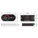 Controlador para tira LED RGB 432W 12V/24V con mando Touch Negro