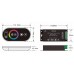 Controlador para tira LED RGB 432W 12V/24V con mando Touch Negro