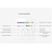 Mando Empotrar Controlador RF Monocolor, RGB, RGBW, CCT, RGB+CCT. hasta 4 zonas