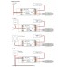 Regulador Controlador para tira LED Monocolor Pulsador, Triac, 0-10V ó DALI 20A 12-36V 240-720W