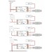 Regulador Controlador para tira LED Monocolor Pulsador, Triac, 0-10V ó DALI 20A 12-36V 240-720W