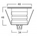 Foco LED exterior IP67 empotrar 3W 12/24VDC