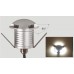 Foco Baliza LED exterior IP67 empotrar 3W 12/24VDC 3 Salidas