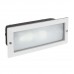 Foco LED exterior IP54 empotrar pared para E-27, Blanco, Gris o Negro