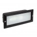 Foco LED exterior IP54 empotrar pared para E-27, Blanco, Gris o Negro