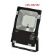 Foco LED exterior PRO 12V-24V DC 20W IP65 Negro