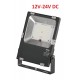 Foco LED exterior PRO 12V-24V DC 30W IP65 Gris