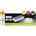 Aplique LED Solar exterior IP65 superficie pared 6W 800Lm Negro