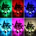 Foco LED Solar exterior jardin con piqueta 2W RGB