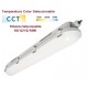 Pantalla estanca IP66 60cm 10/12/15/18w 1300-2340 lm CCT (3000-4000 -6000K)