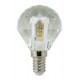 Lámpara LED Esferica Cristal Diamante E14 4W