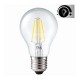 Lámpara LED Standard Clara E27 6W Filamento Regulable