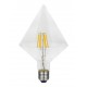 Lámpara LED Arrow Clara E27 6W Filamento 2700ºK