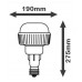 Lámpara LED HB E40 100W Luz Blanca (Ideal Campanas)