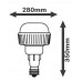 Lámpara LED HB E40 160W Luz Blanca (Ideal Campanas)