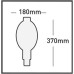 Lámpara LED Coliseum BT180 Gold E40 11W Filamento 2100ºK Regulable