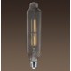 Lámpara LED Tubular TT75 Clara E40 12W Filamento 2200ºK Regulable