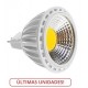 Lámpara LED GU5,3 MR16 COB 5W 90º Blanco Frío