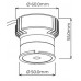 Módulo LED ES50 50X55mm 10W 55º CCT