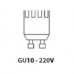 Lámpara LED GU10 5W RGB-W, con mando distancia