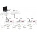Controlador Decodificador DMX 512 4 canales DC12-24v 4A por canal
